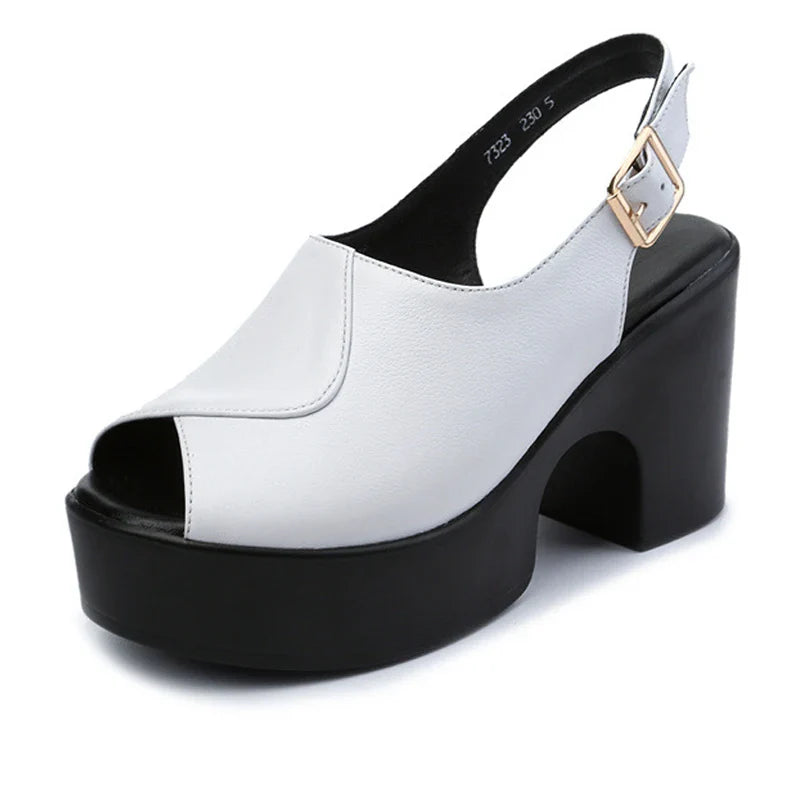 Alessandra | Elegant Platform Sandals