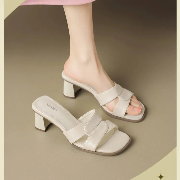 Sofia | Chic Low-Heel Sandals