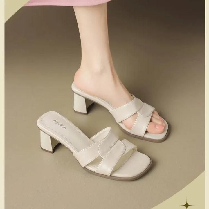Sofia | Chic Low-Heel Sandals