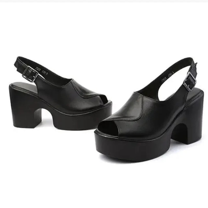 Alessandra | Elegant Platform Sandals