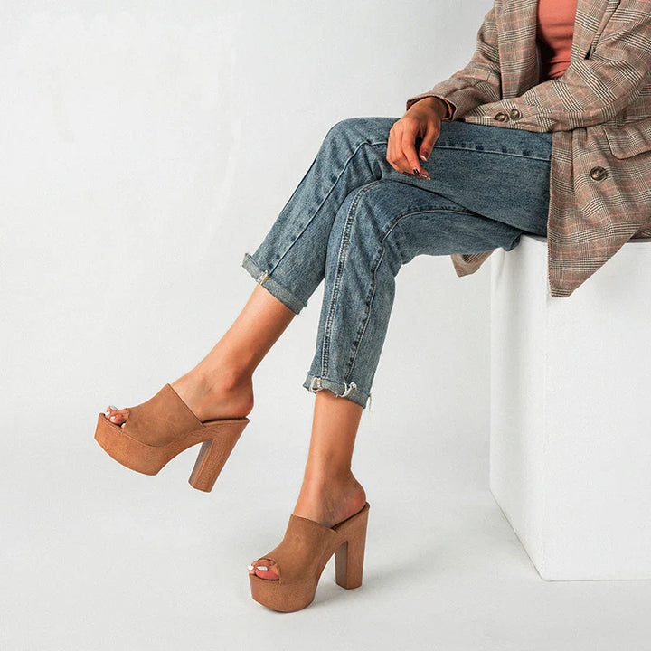 Aurora | Stylish Modern Platform Clogs