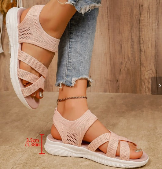 Lucia - Ultra Flex knitted sandals