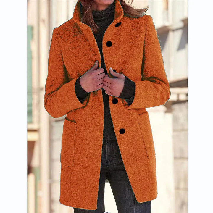 Sleek Windbreaker Coat