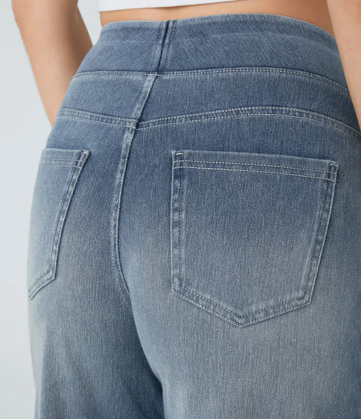 Solène - Relaxed Fit Wide-Leg Jeans