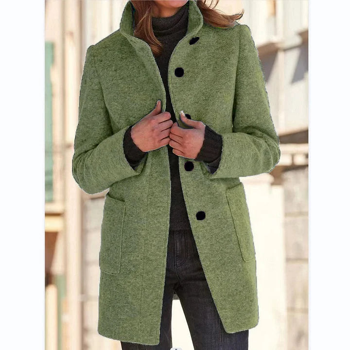 Sleek Windbreaker Coat