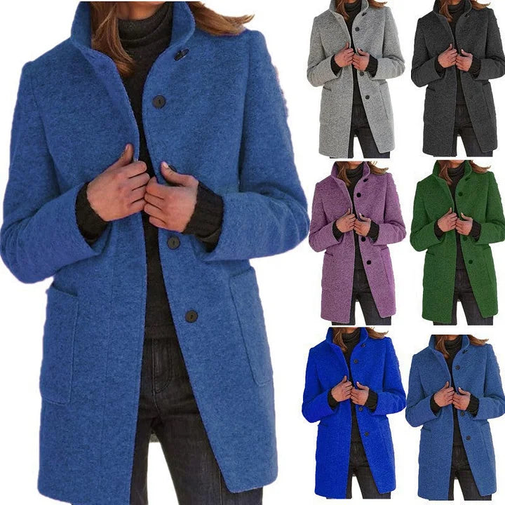 Sleek Windbreaker Coat