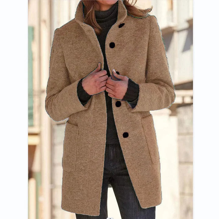 Sleek Windbreaker Coat