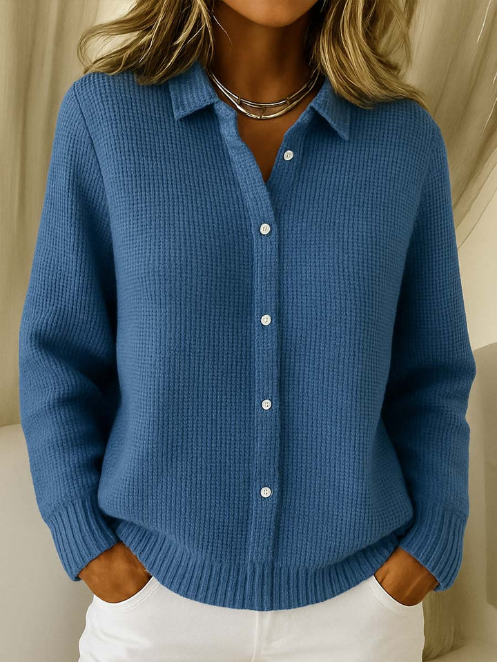 Katie | Knitted Button Cardigan