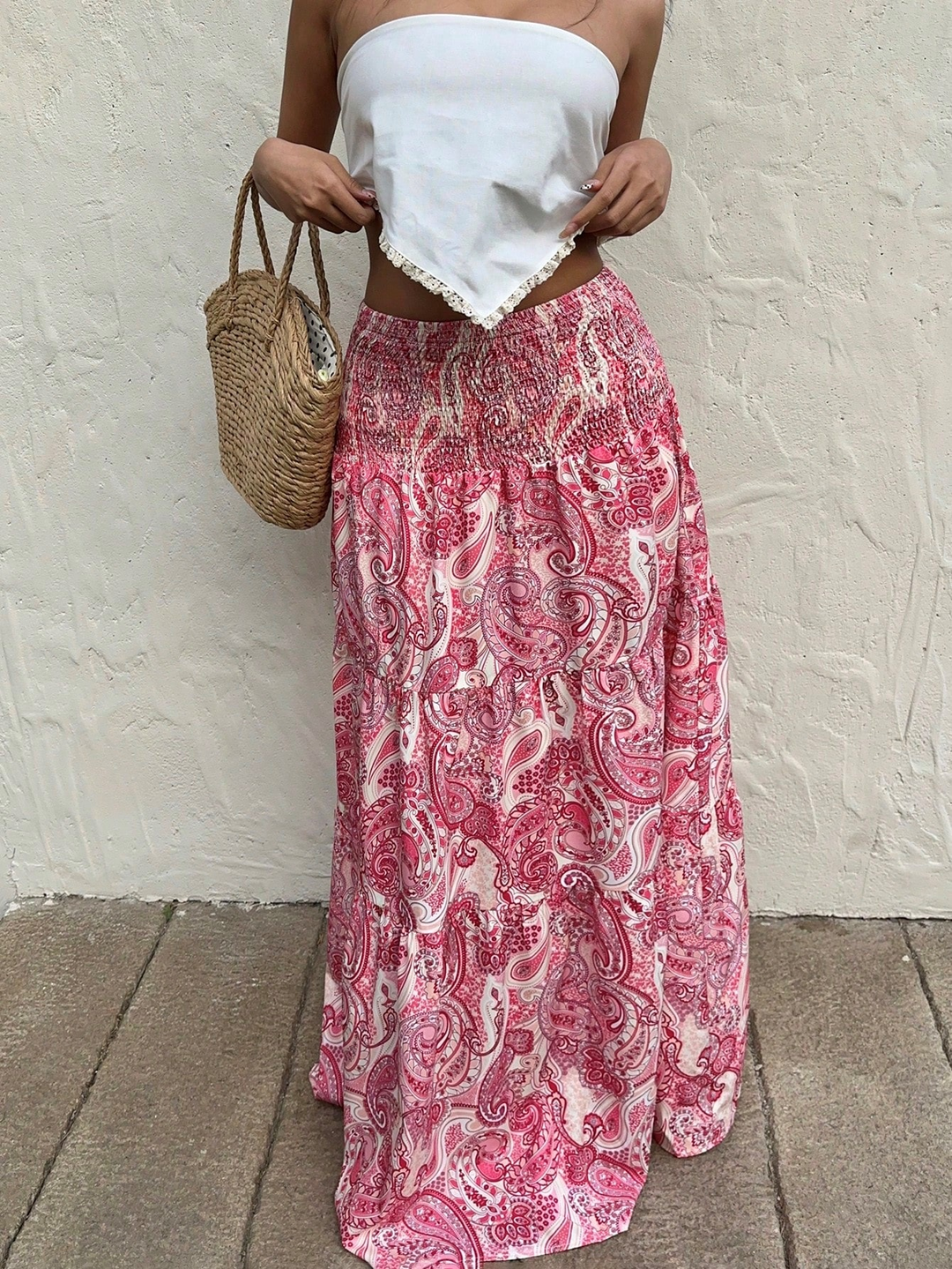 Pink Paisley Maxi