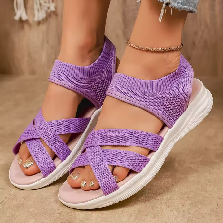 Lucia - Ultra Flex knitted sandals