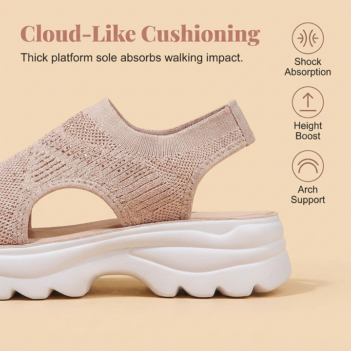 Women’s Breathable Mesh Platform Sandals