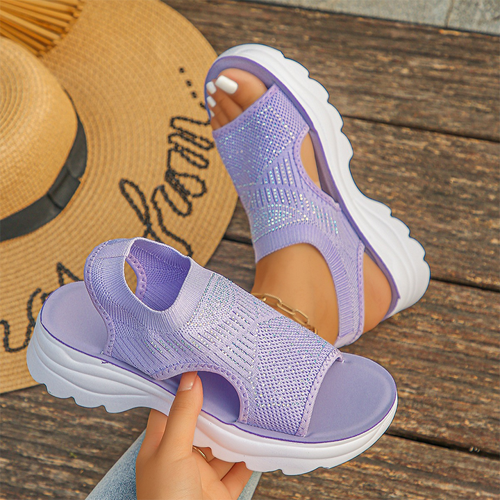 Women’s Breathable Mesh Platform Sandals