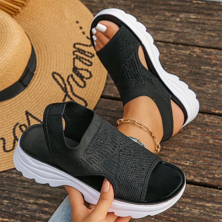 Women’s Breathable Mesh Platform Sandals