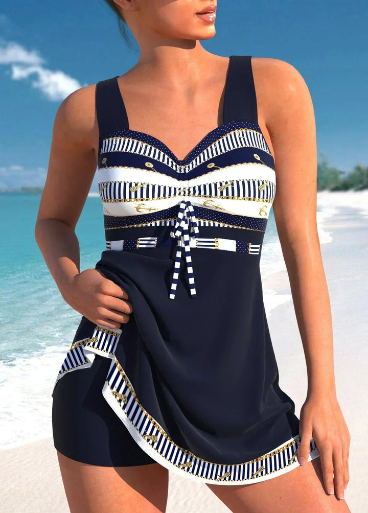 Lizzy | Swim Dress with Tummy Covering Skirt